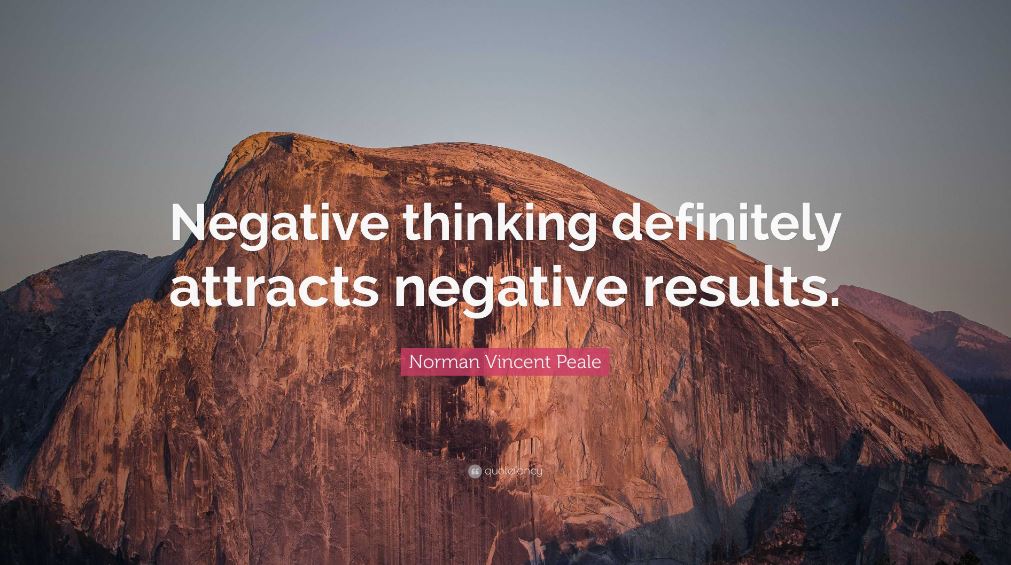 negative things