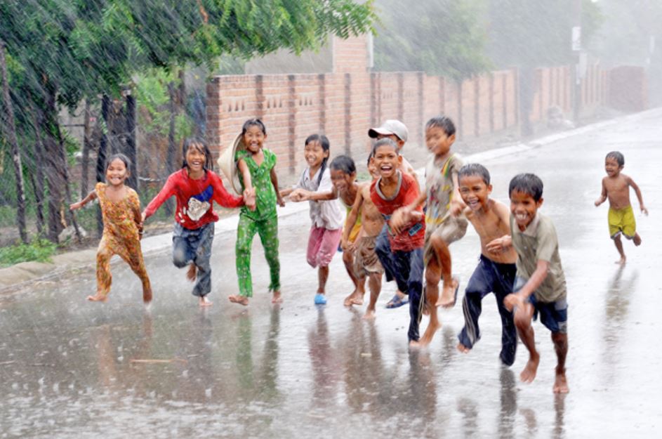 rain bath