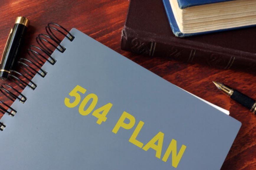 what is 504 plan